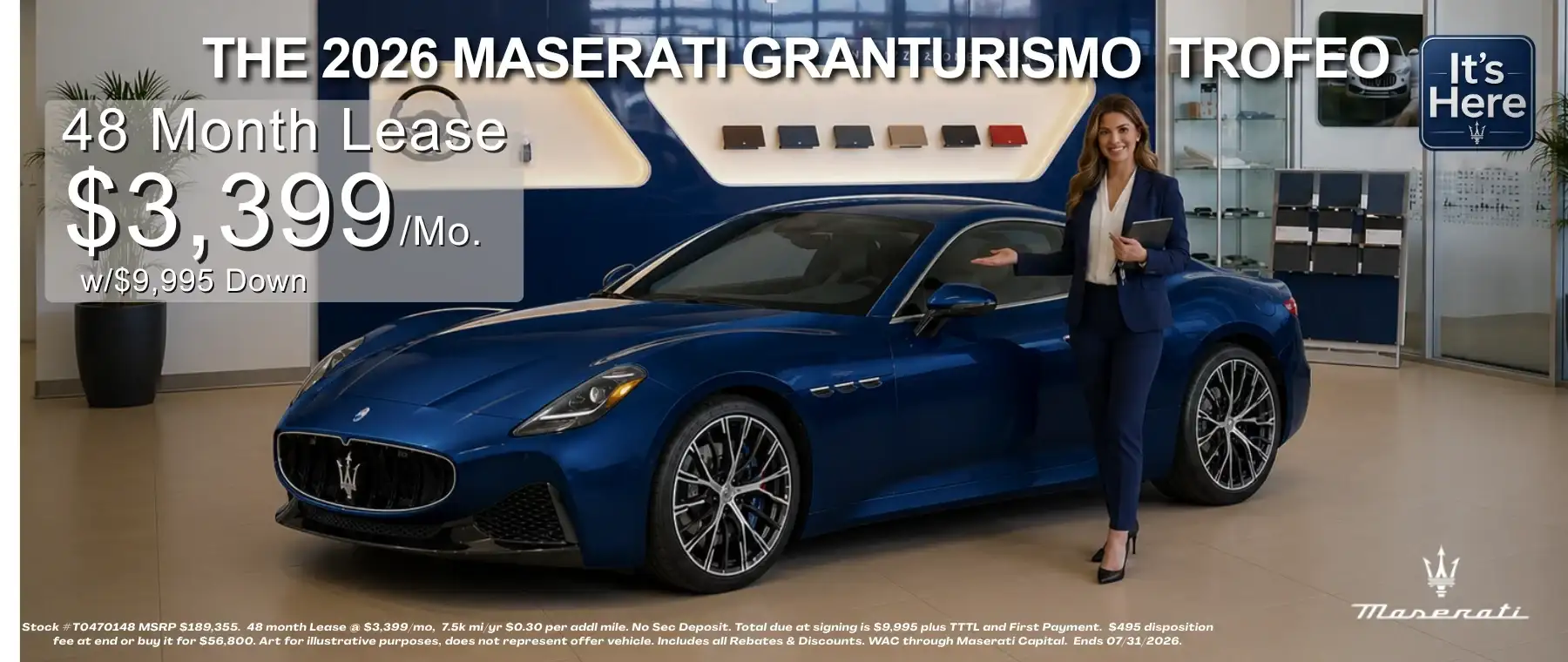 2026 Maserati GranTurismo Trofeo