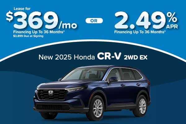  New 2025 Honda CR-V 2WD EX