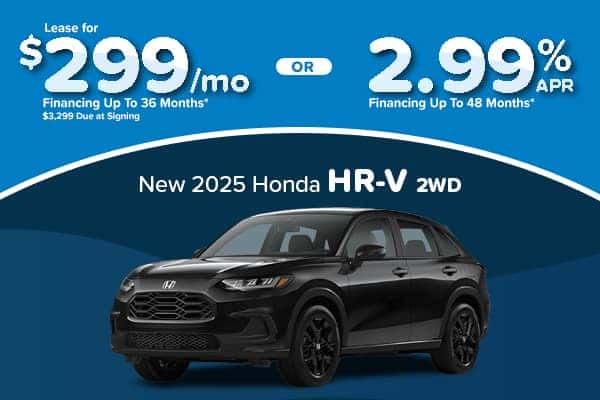  New 2025 Honda HR-V 2WD