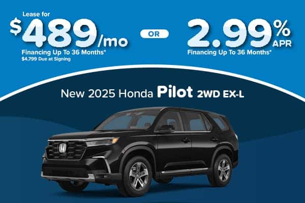 New 2025 Honda Pilot 2WD EX-L