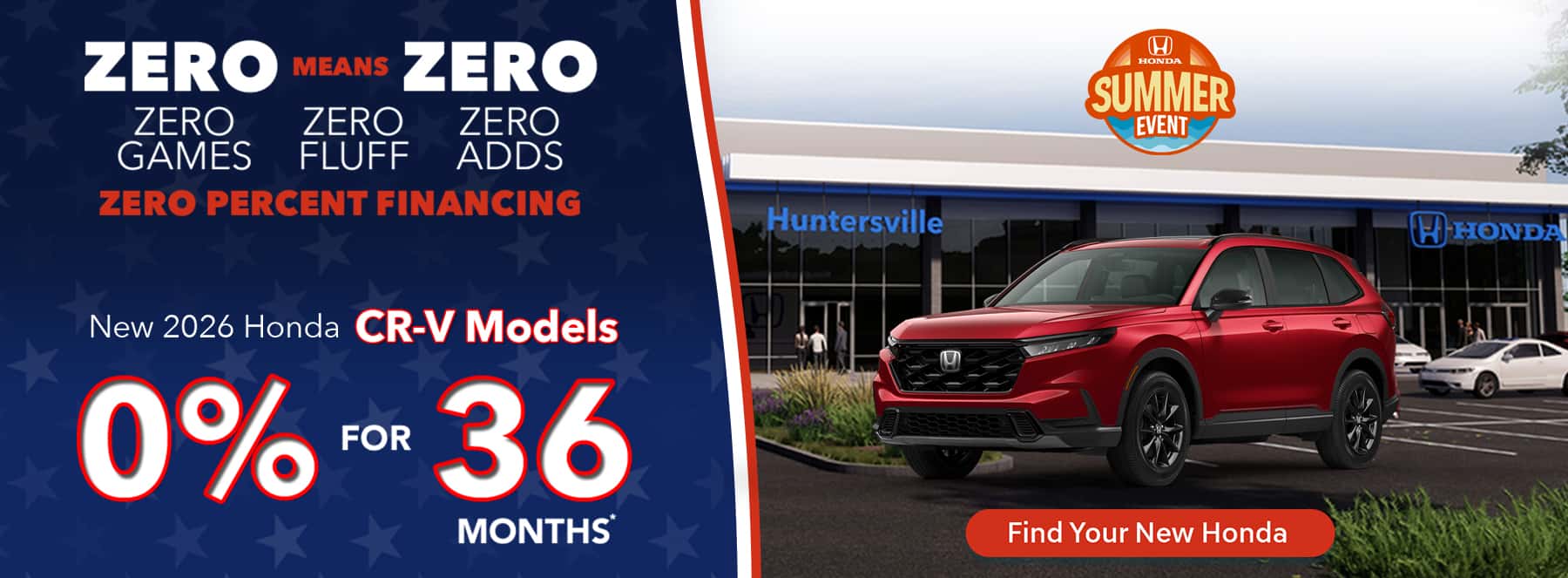 New 2026 Honda CR-V Models