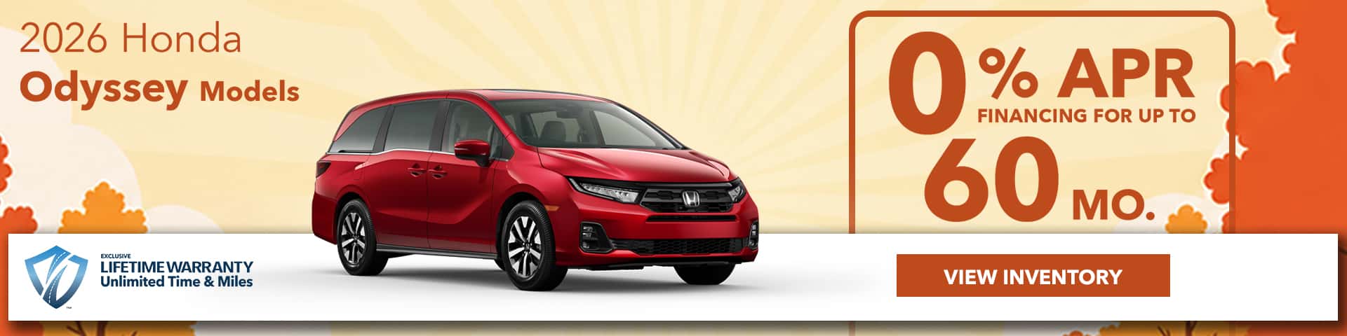 ALL New 2026 Honda Odyssey Models