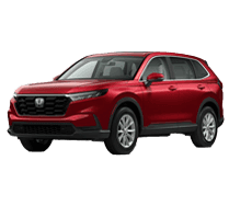 2023 Honda CR-V in the color radiant red metallic