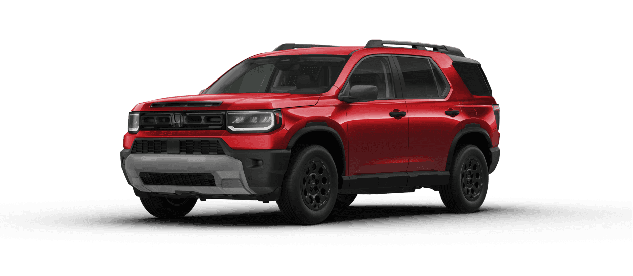 2026 Honda Passport Red bodycolor Jellybean