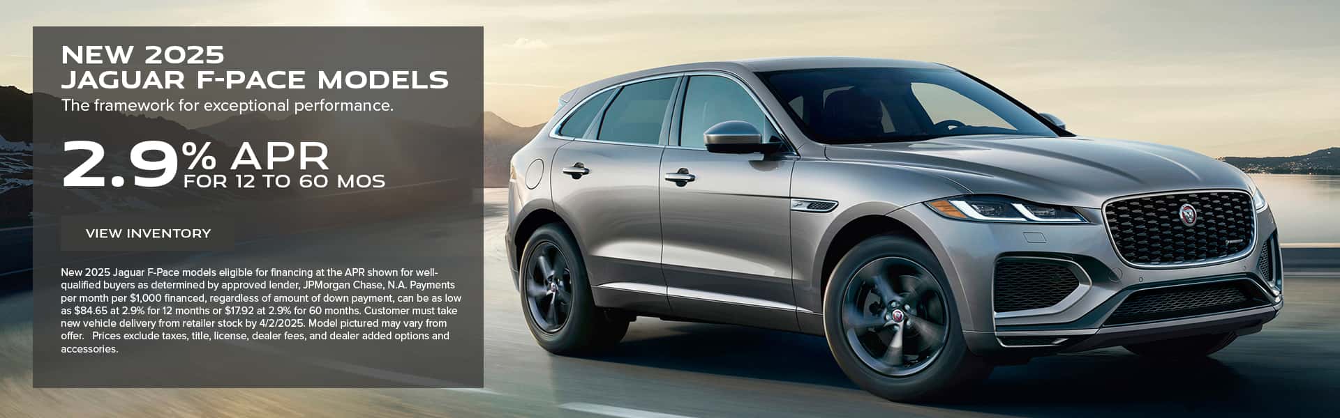 F-PACE Offer