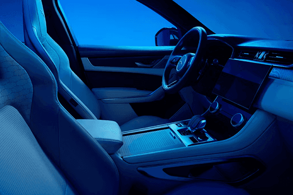 2025 F-Pace interior