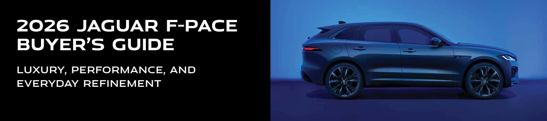 2025 Jaguar F-PACE Buyer's Guide
