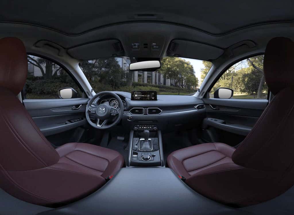 2025 Mazda CX-5 2.5 S Carbon Edition Red Interior
