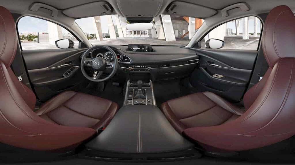2025 Mazda CX-30 Interior Color - Red Leather