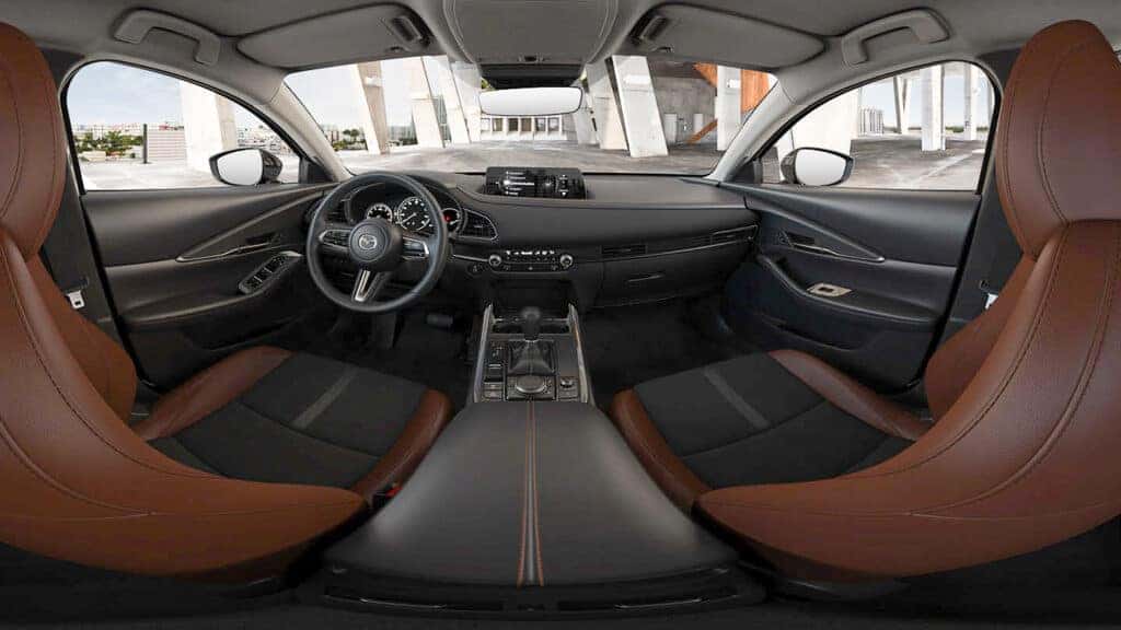 2025 Mazda CX-30 Interior Color - Terracotta Leatherette