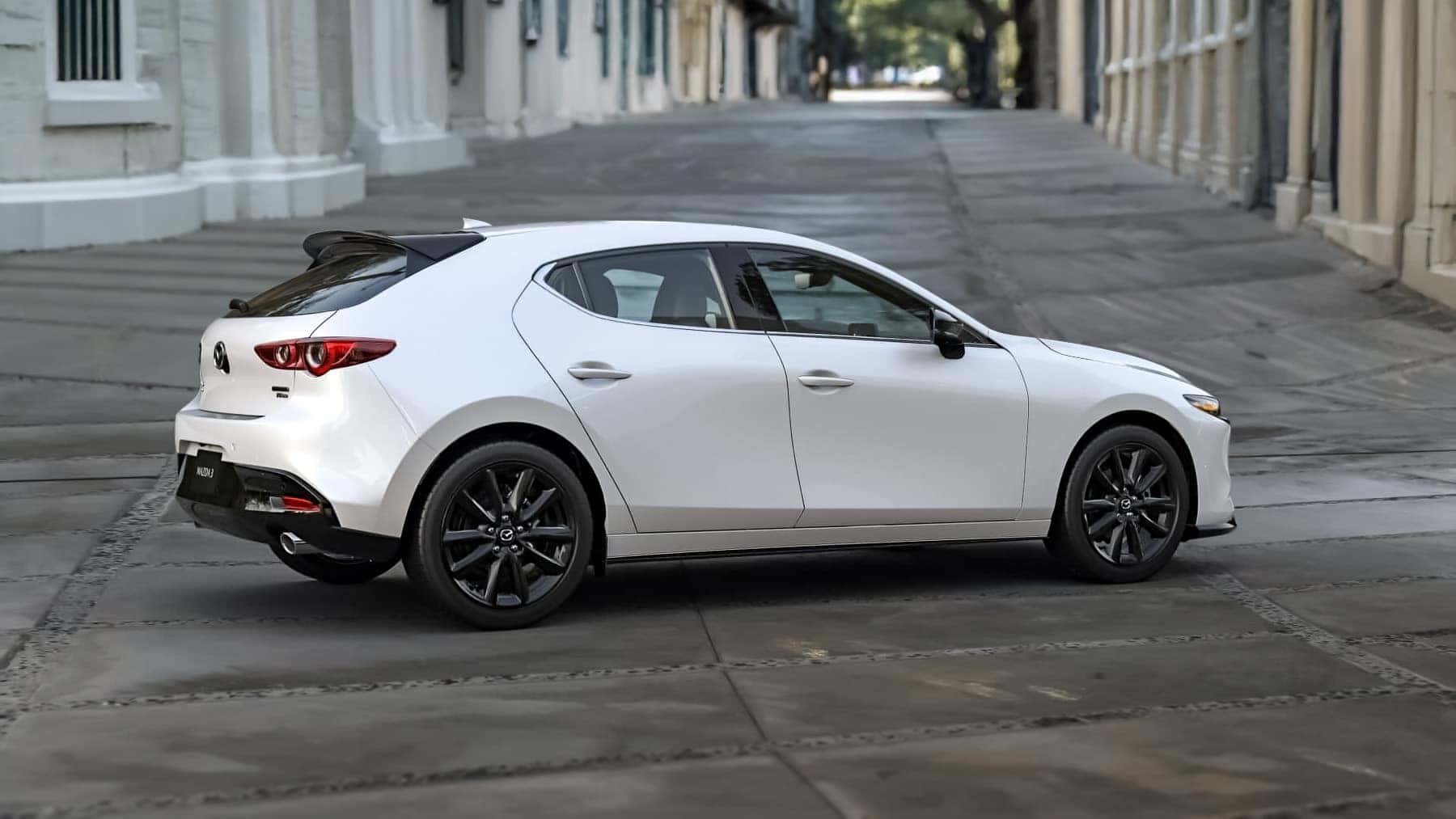 2026 Mazda 3 Hatchback in Snowflake White Pearl Mica