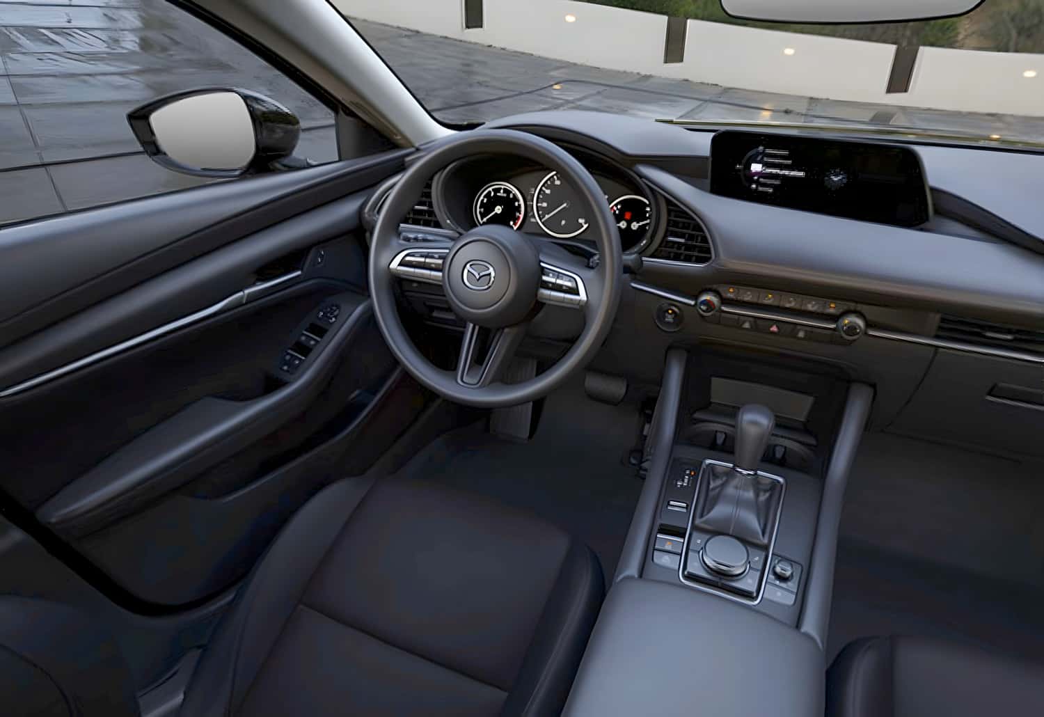 2026 Mazda3 Colors Inside & Out | Hatchback + Sedan Black Cloth