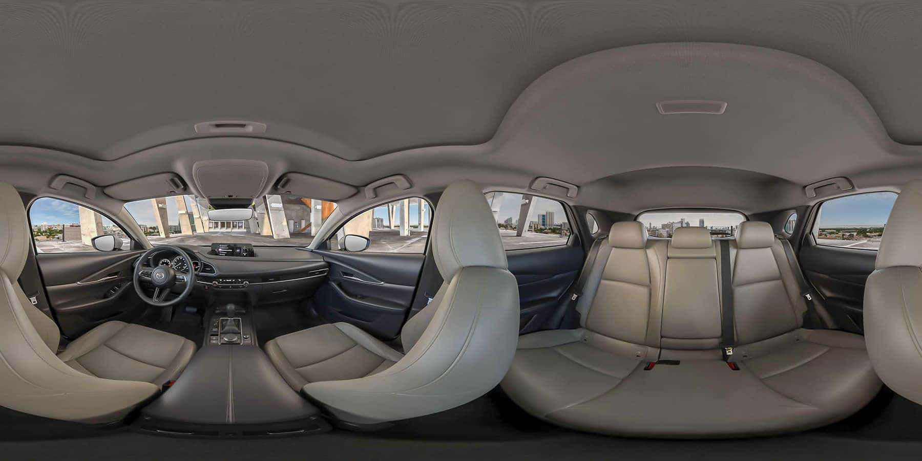 2026 Mazda CX-30 Colors Inside & Out Greige Leatherette (2.5 S Preferred)