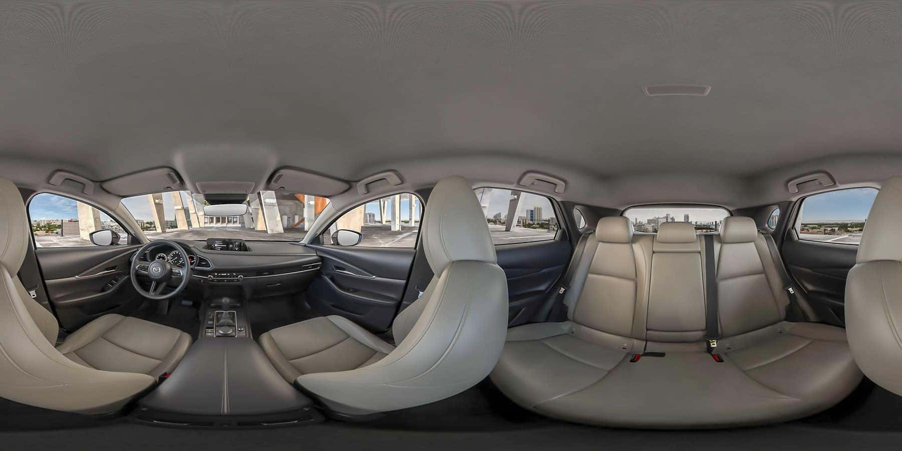 2026 Mazda CX-30 Colors Inside & Out Greige Leatherette (2.5 S Select Sport)