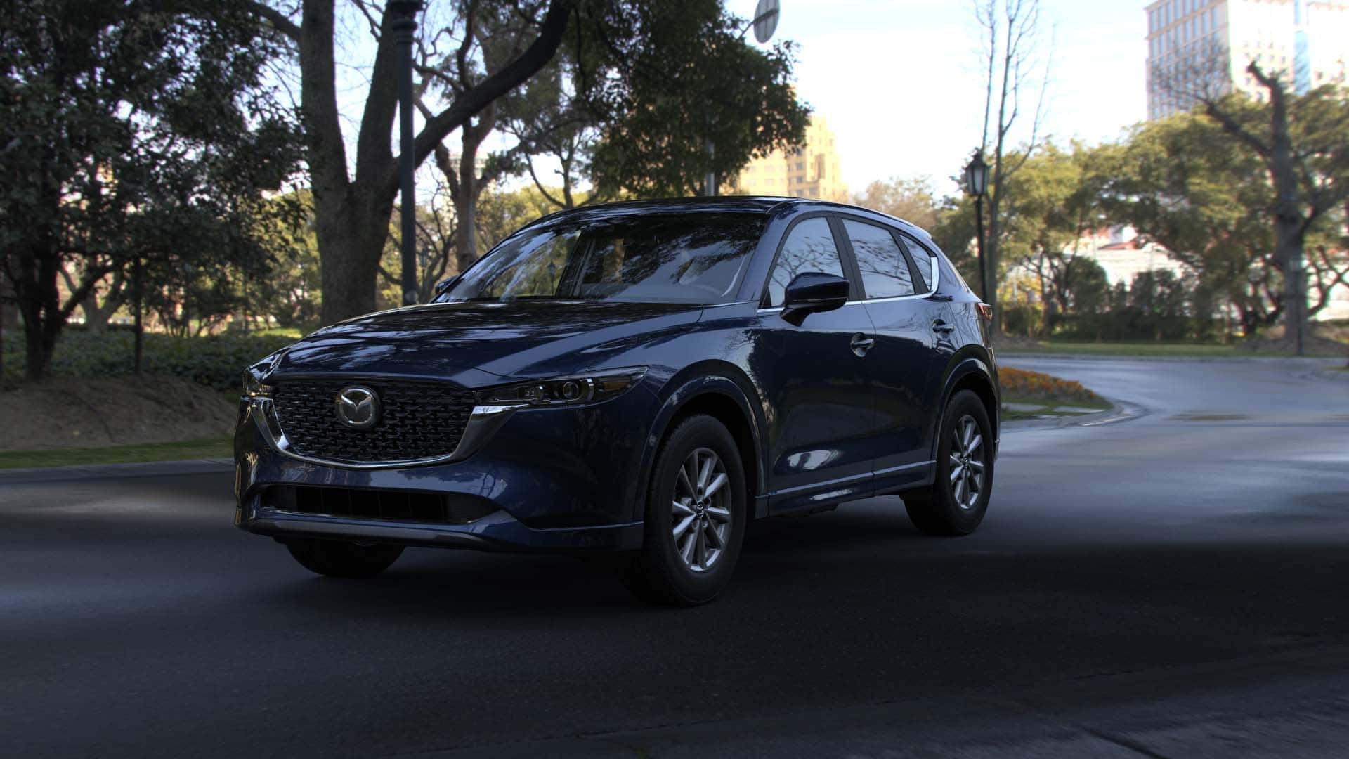 2025 MAZDA CX‑5 2.5 S SELECT trim level driving in Savannah GA park