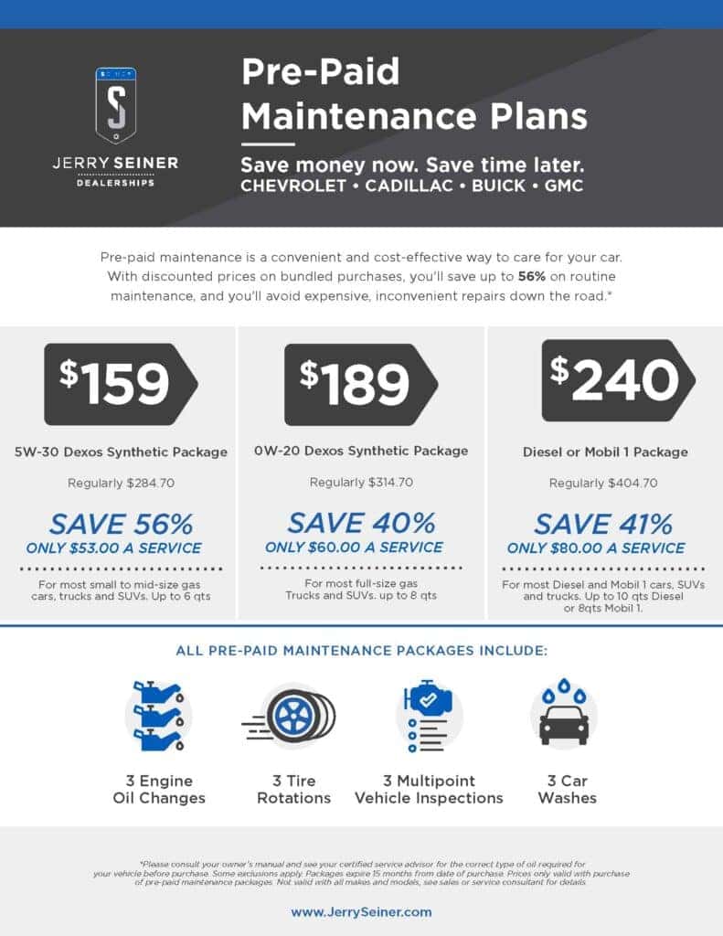 Pre-Paid Maintenance