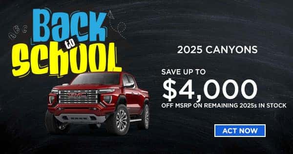 New GMC Canyon Special