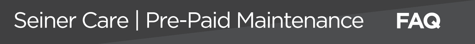 FAQ-Banner