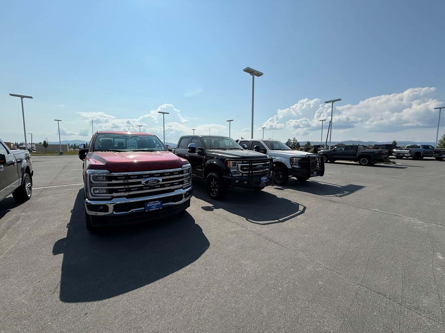 Used Ford F-350s at the Kalispell Ford Lot