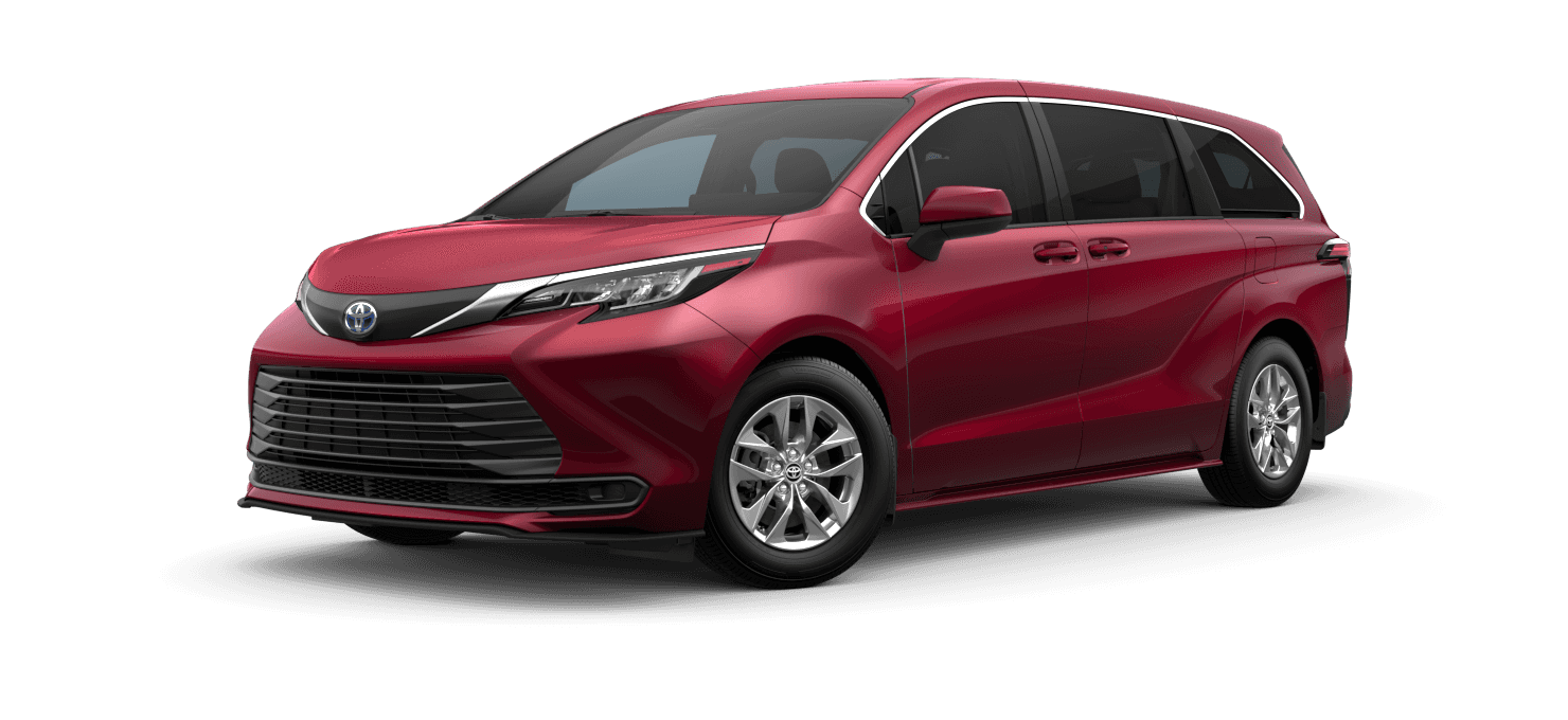 2022 Red Toyota Sienna minivan