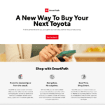 Smartpath picture of women shopping online on her phone