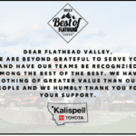 Kalispell Toyota results for Best of the Flathead