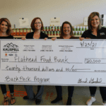 Check presentation to the Flathead Food Bank
