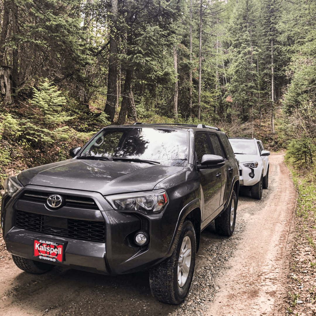 4Runner the ultimate offroading and camping vehicle. Kalispell Toyota