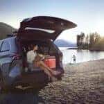 2024 Toyota Sienna on a river bank