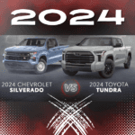 2024 Chevrolet Silverado vs the 2024 Toyota Tundra