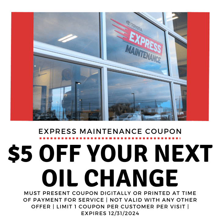 Oil Change Coupon