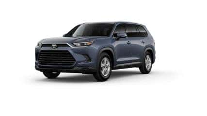 2025 Blue Toyota Grand Highlander