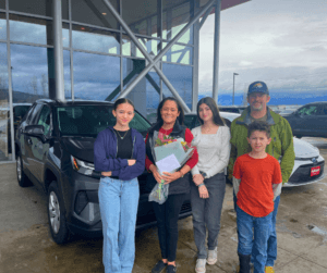2024-2025 Winner of our Flathead Valley School District Raffle