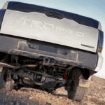 2024 White Toyota Tundra Off-roading