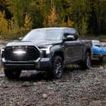 Toyota Tundra truck in the wilderness