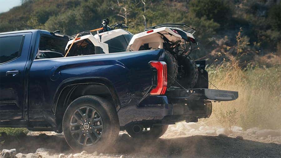2025 Toyota Tundra storage features