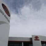 Kalispell Toyota Sign and Front of the Dealership