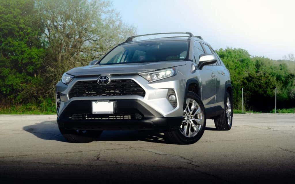 Toyota SUV parked in daylight