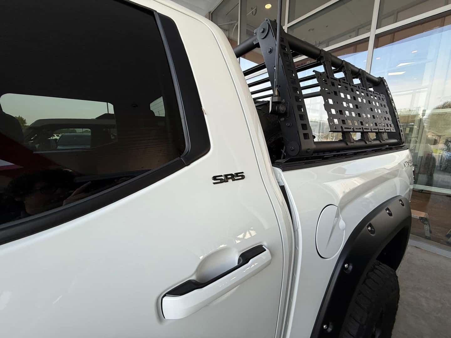 Toyota Tundra SR5 branded truck on the Kalispell Toyota lot