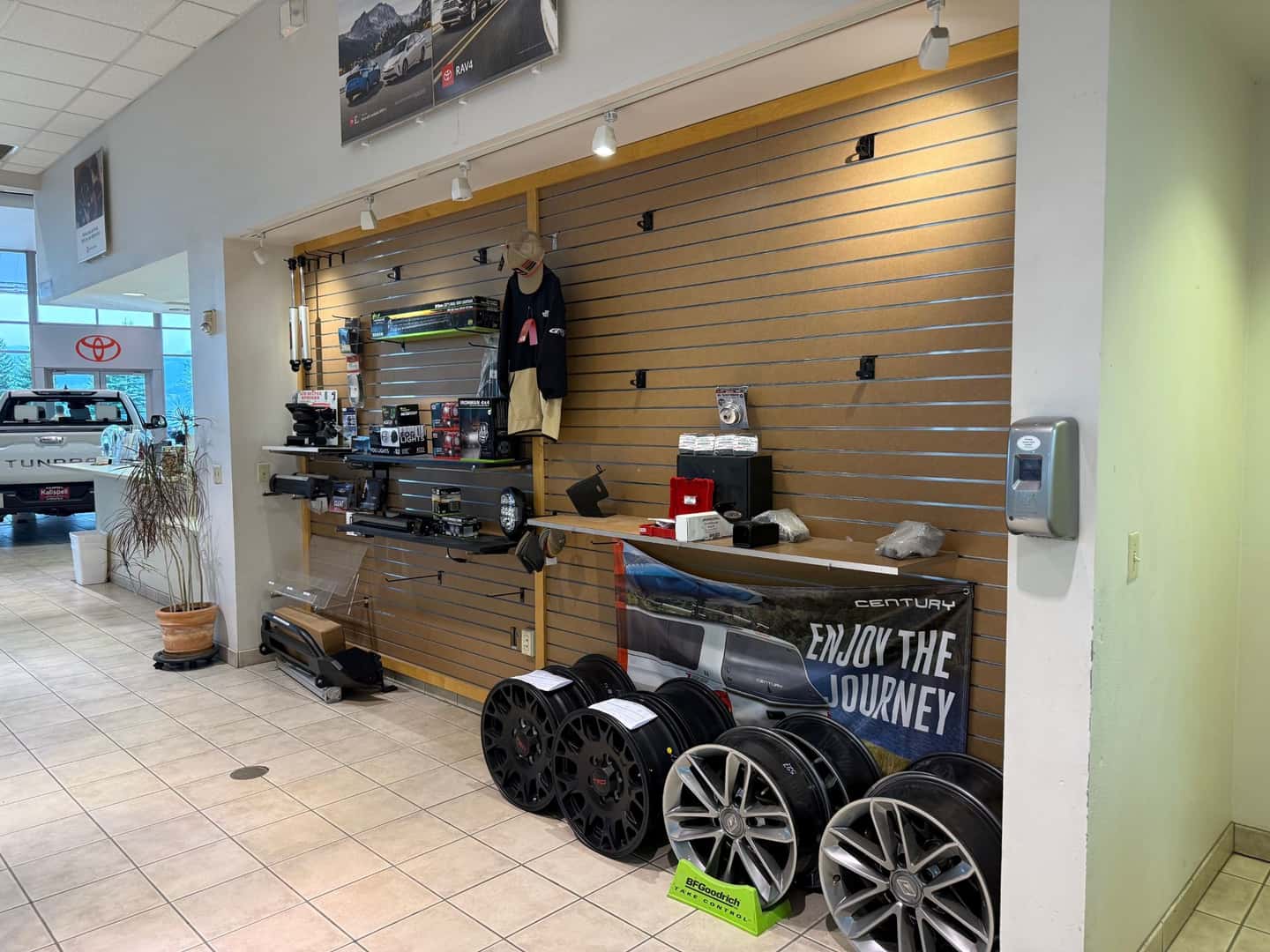 Some parts at our Kalispell Toyota in Kalispell Montana