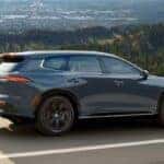 2025 Toyota Crown Signia driving in the mountains