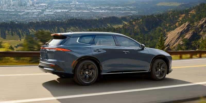 2025 Toyota Crown Signia driving in the mountains