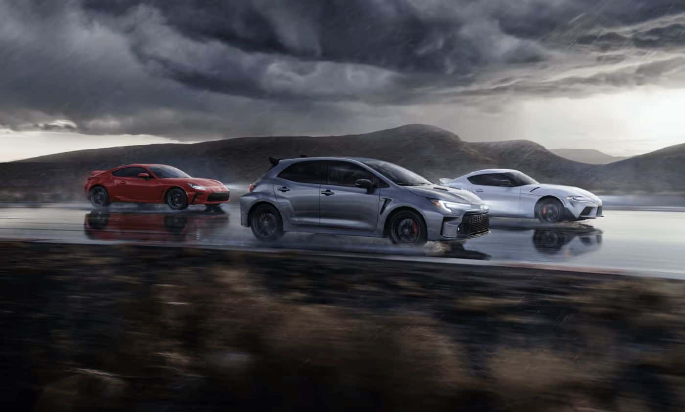 The three pillars of the Toyota GR lineup racing