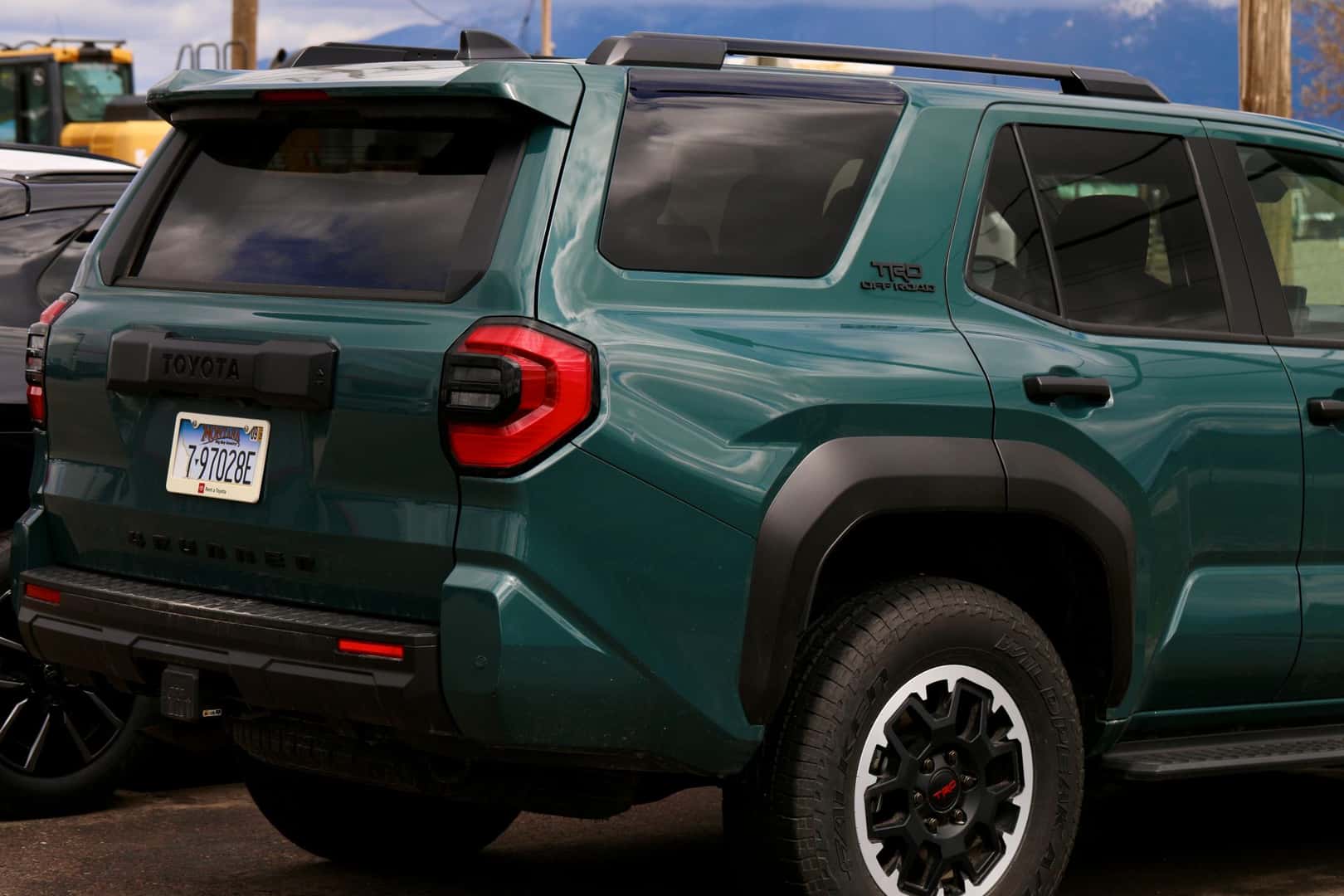 2025 Toyota 4Runner rental on the Kalispell Toyota lot