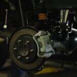 Photo of a tire assembly in the Kalispell Toyota service shop