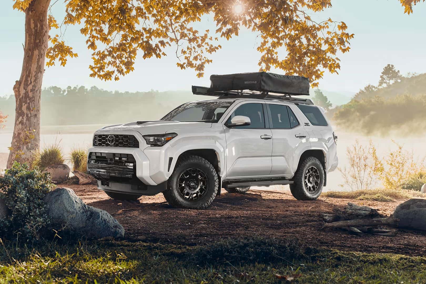 2026 Toyota 4Runner sitting near a lake