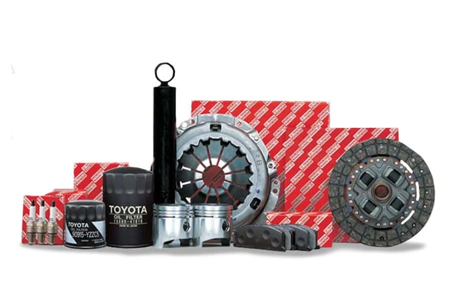 Toyota Parts stock image