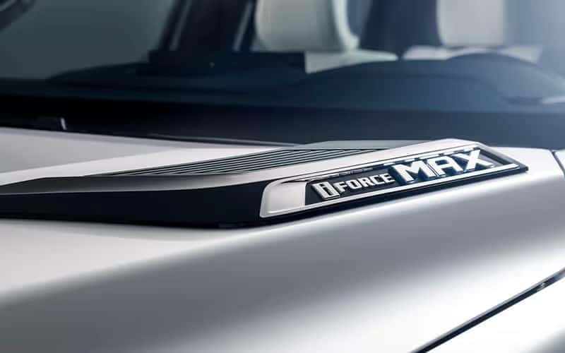 i-FORCE Max badge on a silver Toyota vehicle