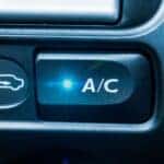 Stock image of a vehicles A/C being on