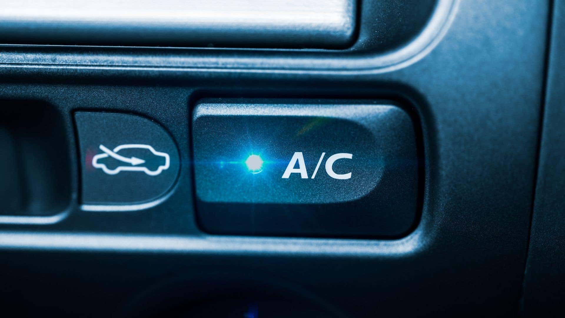 Stock image of a vehicles A/C being on